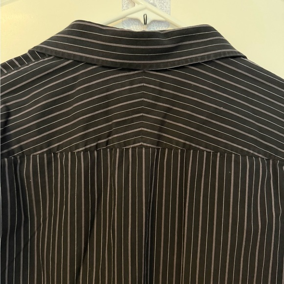 APT. 9 Men's Black Striped Shirt Size L - Picture 4 of 4